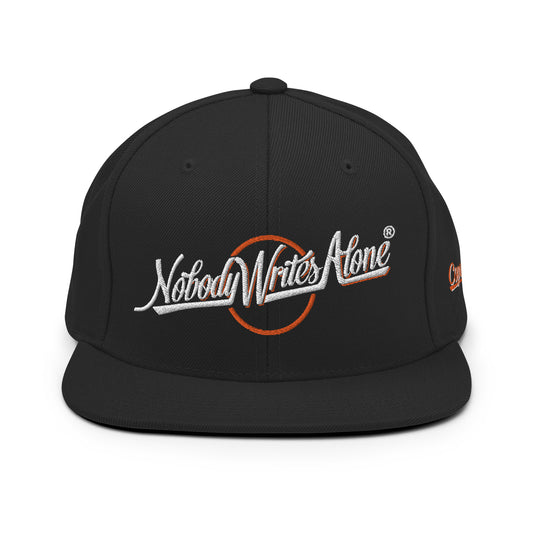 Nobody Writes Alone Snapback Hat