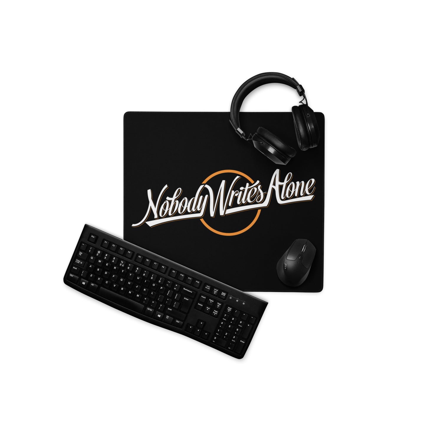 Nobody Writes Alone Mousepad Gaming mouse pad