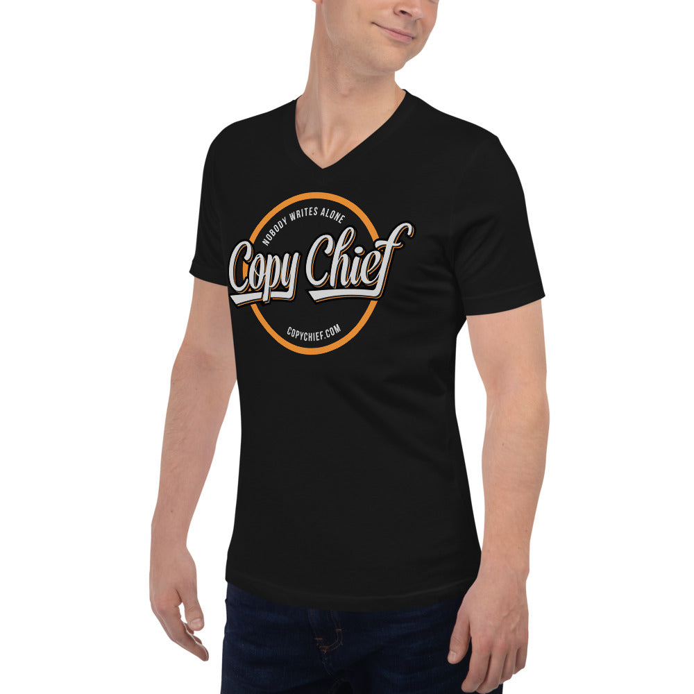 Copy Chief 2020 Circle Unisex V-Neck T-Shirt