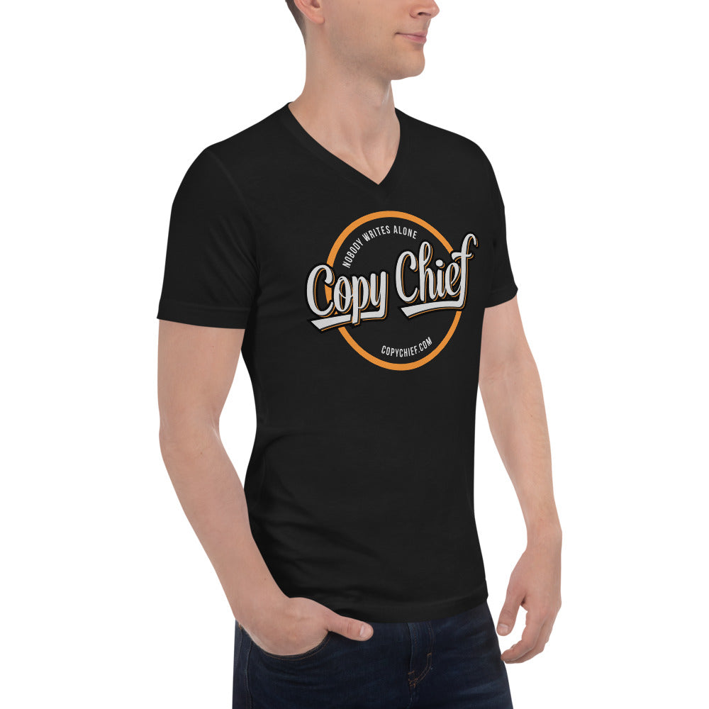 Copy Chief 2020 Circle Unisex V-Neck T-Shirt