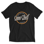 Unisex Circle V-Neck T-Shirt